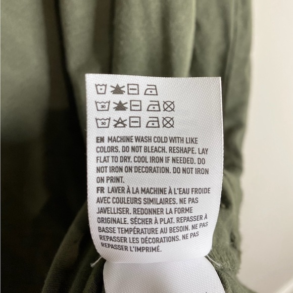 Aerie Oversized  Soft&Sexy Tank Top Moss Green XS - Picture 4 of 4